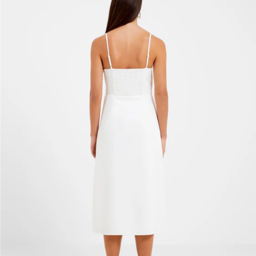 French Connection Echo Ruffle Midi Dress - Picture 2 of 3